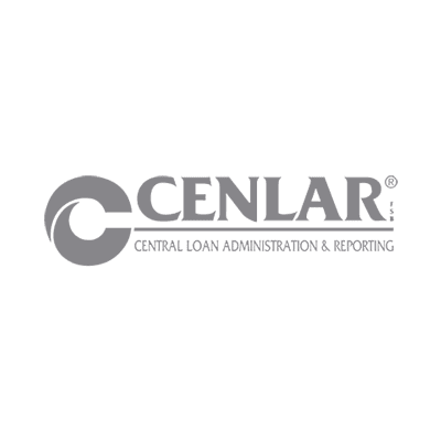 Central Loan Administration and Reporting logo in gray