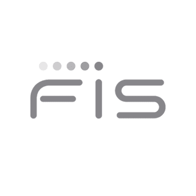 FIS logo in gray