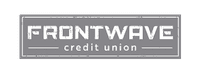 Frontwave Credit Union logo in gray